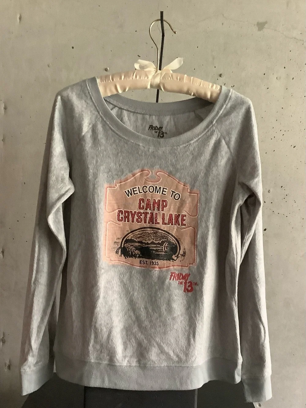 Friday the 13th Camp Crystal Lake Pajama/lounge Top - Picture 6 of 9